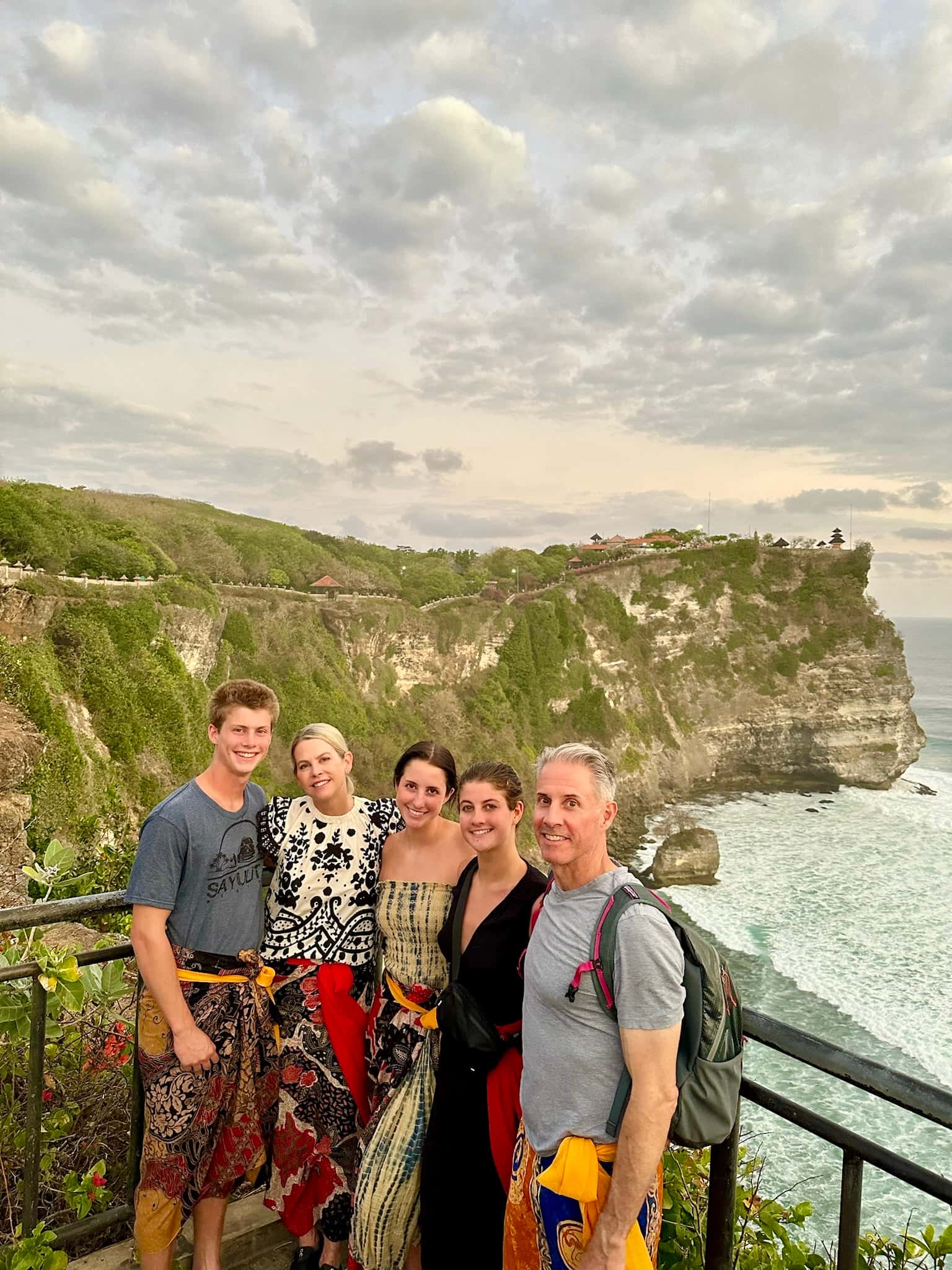 The Moriarity Family in Bali, Indonesia